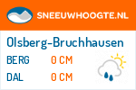 Sneeuwhoogte Olsberg-Bruchhausen