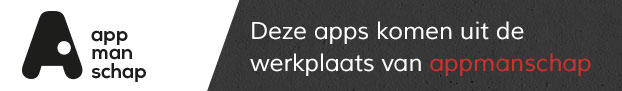 De Sneeuwhoogte Apps komen uit de werkplaats van Appmanschap.