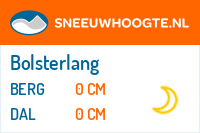 Sneeuwhoogte Bolsterlang