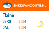 Sneeuwhoogte Flaine