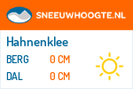 Sneeuwhoogte Hahnenklee