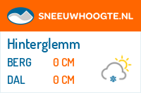 Sneeuwhoogte Hinterglemm