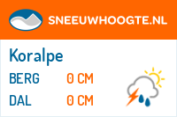 Sneeuwhoogte Koralpe