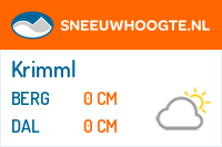 Sneeuwhoogte Krimml