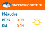 Sneeuwhoogte Méaudre