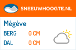 Sneeuwhoogte Mégève