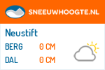 Sneeuwhoogte Neustift