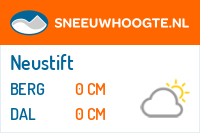 Sneeuwhoogte Neustift