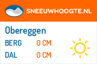 Sneeuwhoogte Obereggen