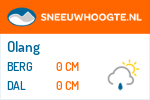 Sneeuwhoogte Olang