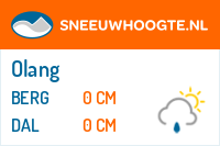 Sneeuwhoogte Olang