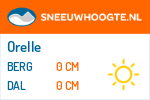 Sneeuwhoogte Orelle