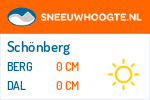 Sneeuwhoogte Schönberg