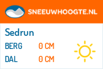 Sneeuwhoogte Sedrun