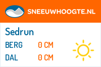 Sneeuwhoogte Sedrun