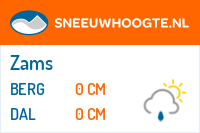 Sneeuwhoogte Zams